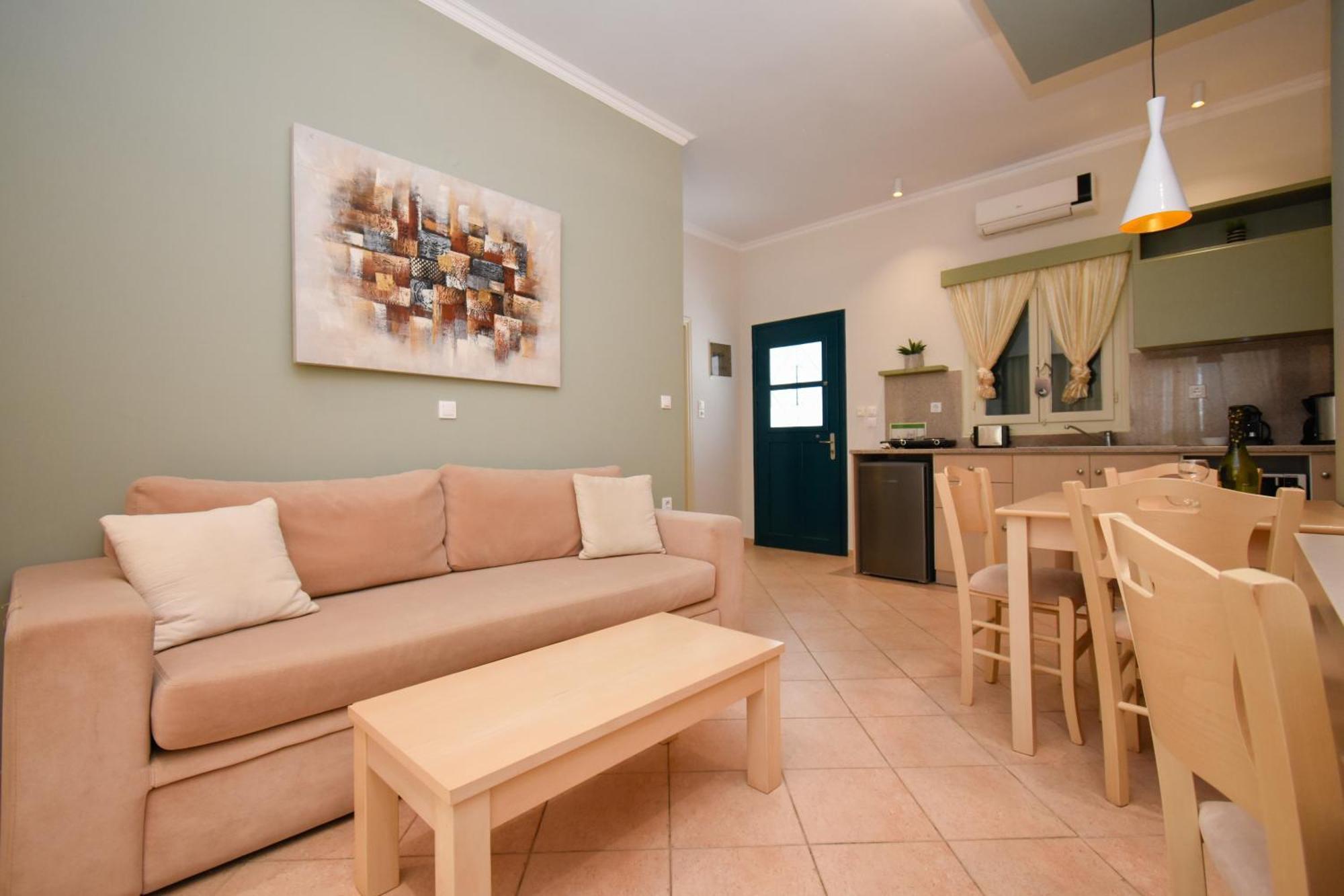 Elena Village Hotel & Suites Myrties Esterno foto