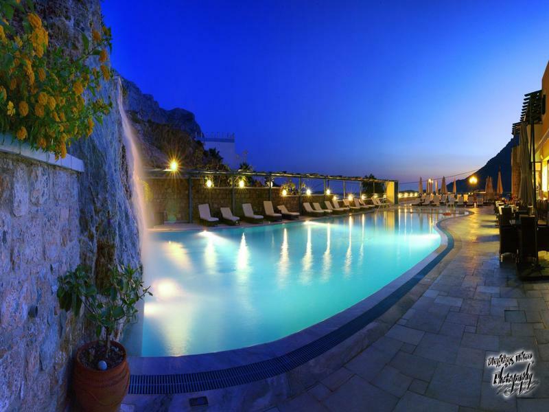 Elena Village Hotel & Suites Myrties Esterno foto