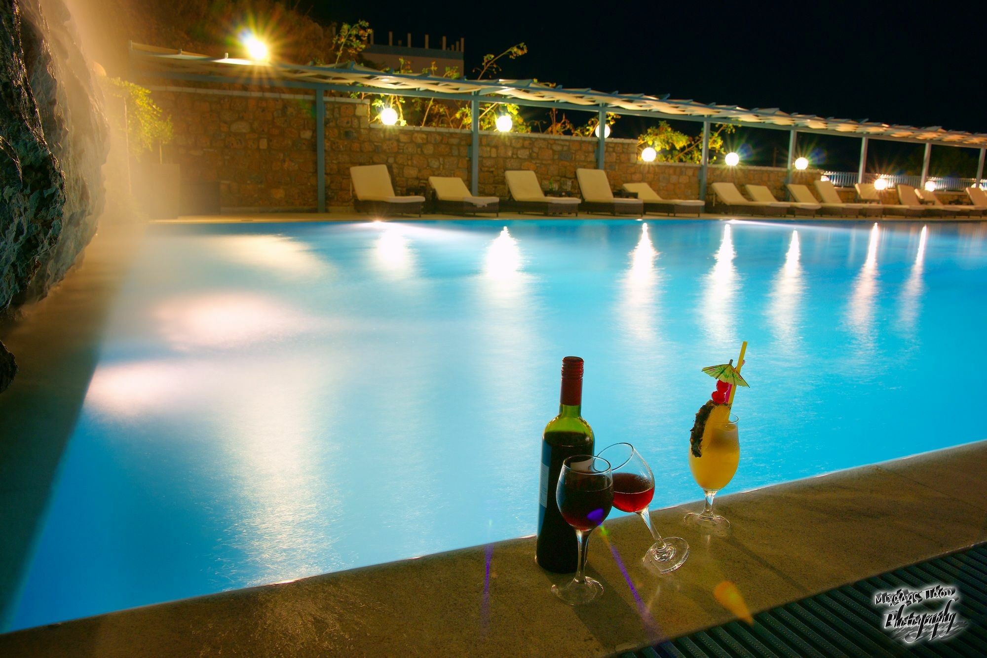 Elena Village Hotel & Suites Myrties Esterno foto