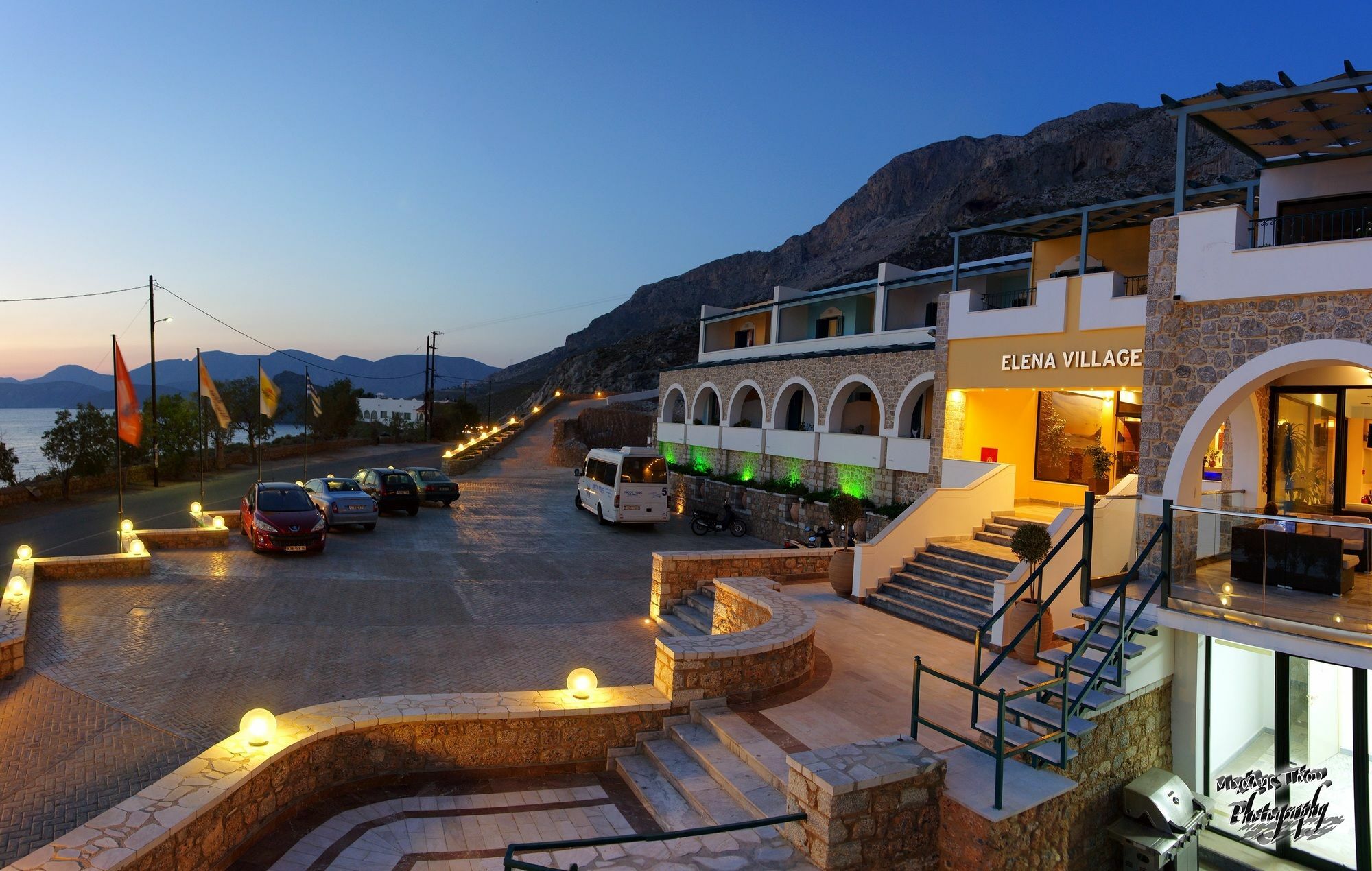 Elena Village Hotel & Suites Myrties Esterno foto